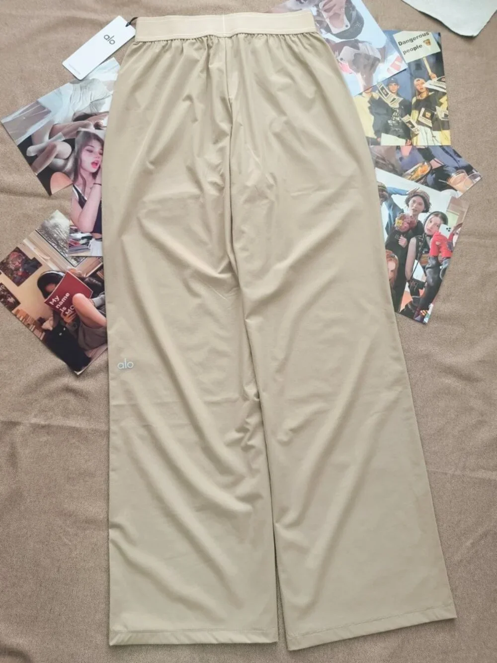ALO Yoga 🛒Suit Up Trouser Gravel Color 30" Inseam (Regular) New with tags🔖 - Picture 3 of 7